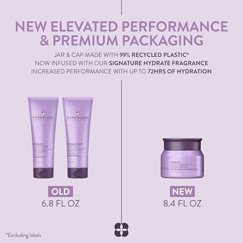 Pureology Hydrate Treatment Deep Conditioning Hair Mask For Dry Hair