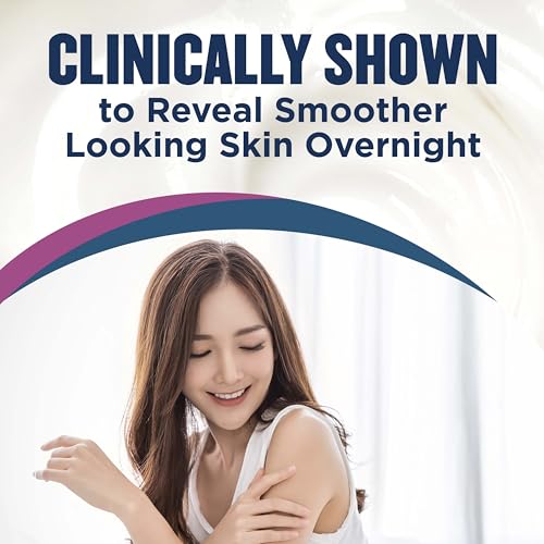 Gold Bond Age Renew Retinol Overnight Body & Face Lotion, Retinol Face and Body Lotion with Peptide Complex, 7 oz