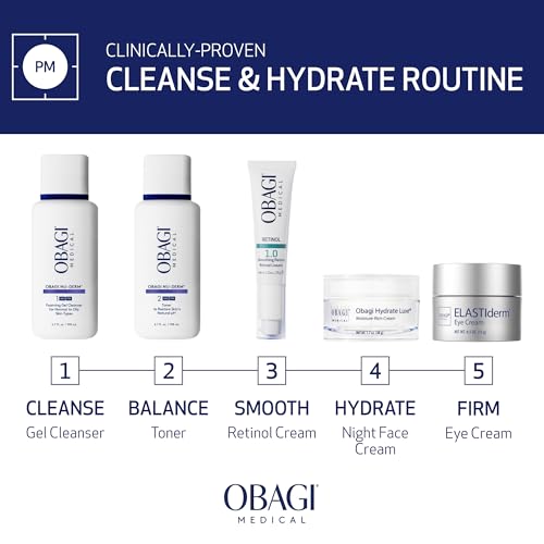 Obagi Nu-Derm Foaming Gel for Face- Hydrating Cleanser With Aloe Vera- Foaming Facial Cleanser for a Vibrant Complexion- Lightweight Purifying Face Cleanser- Skincare Product for Smooth Skin- Deep-Cleansing Formula for Normal to Oily Skin- 6.7fl oz