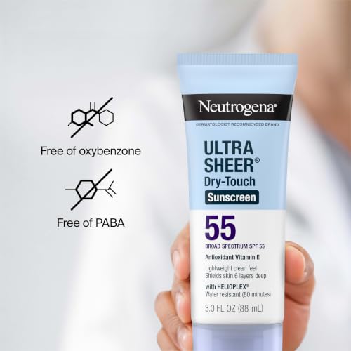 Neutrogena Ultra Sheer Dry-Touch Sunscreen Lotion SPF 55, 3 fl oz