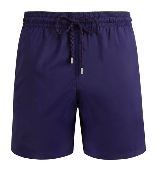 Vilebrequin Men Swim Trunks Ultra-Light And Packable Solid, L, Midnight