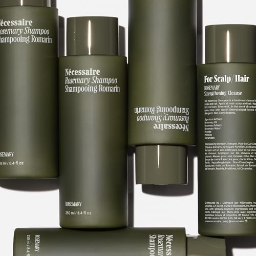 Rosemary Shampoo. Gentle Multi-Protein Color Safe Shampoo For Thinning Hair