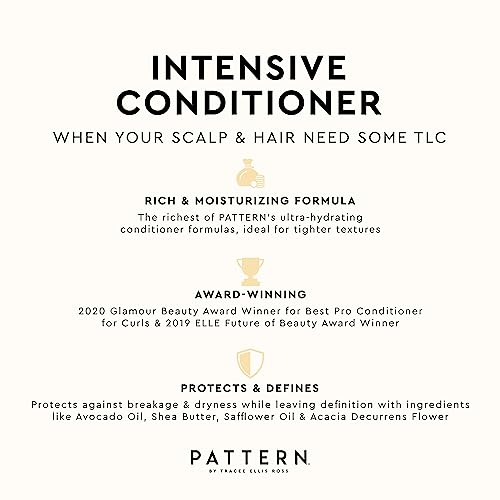 PATTERN Beauty by Tracee Ellis Ross Intensive Conditioner - Deep Hydration for Curly Hair 3c-4c