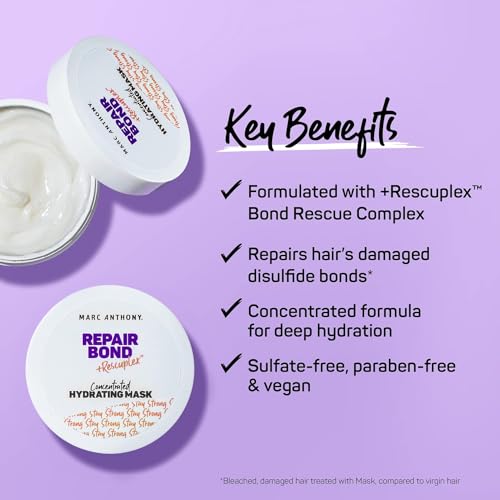 Marc Anthony Repair Bond Hydrate Deep Conditioning Hair Mask - Damaged Hair