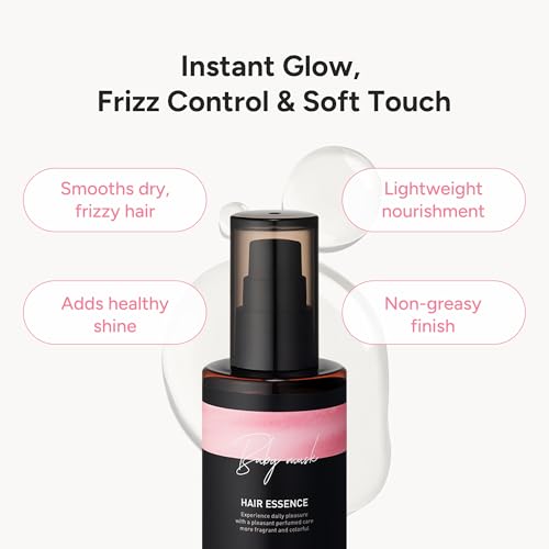 BANANAL 2-in-1 Hair Perfume Oil & Serum, Baby Powdery Musk, 3.38 fl oz
