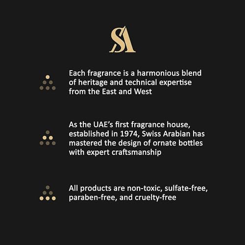 Swiss Arabian Layali Rouge - Luxury Products From Dubai - Long Lasting Personal Perfume Oil Fragrance - A Seductive Signature Aroma - 0.5 Oz