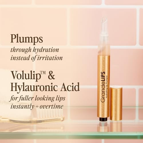 Grande Cosmetics GrandeLIPS Hydrating Lip Plumper Gloss, Clear