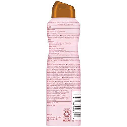 Coppertone Glow Shimmering Sunscreen Spray SPF 50, 5 OZ