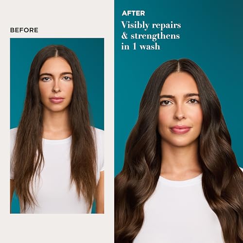 OGX Renewing + Argan Oil of Morocco Conditioner, Repair Conditioner & Argan Oil Helps Strengthen & Repair Dry, Damaged Hair, Paraben-Free, Sulfate-Free Surfactants, 25.4 fl. oz