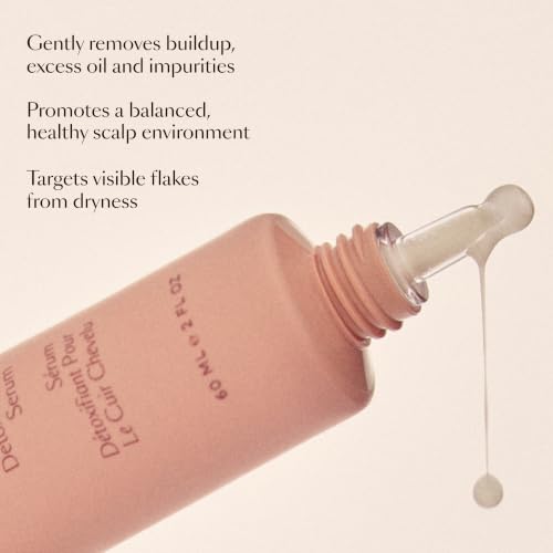 VEGAMOUR GRO Scalp Detoxifying Serum, Scalp Serum with Zinc PCA Removes Buildup & Soothes Scalp, Natural Citrus Scent, 2 fl. oz.