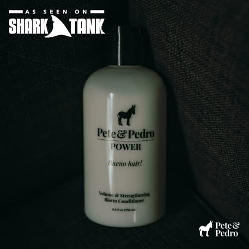 Pete & Pedro Power Volumizing Conditioner Biotin & Strengthening, 8.5 oz