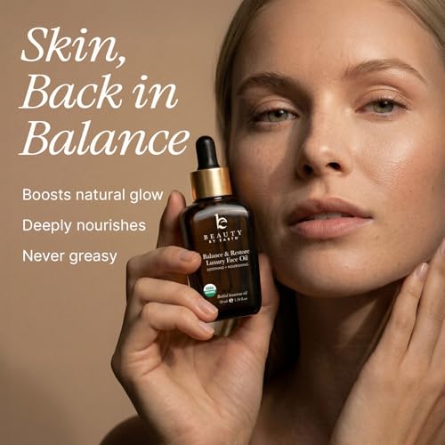 USDA Organic Face Oil - USA Made with Natural & Organic Ingredients