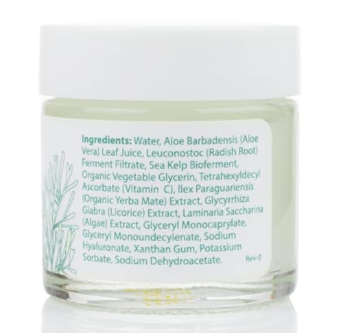 Sea-el Vitamin C Kelp Eye Gel Toning & Age Defying Skincare for Puffiness, Under Eye Bags & Dark Circles Cooling Youthful Glow for Women & Men - 1 Oz