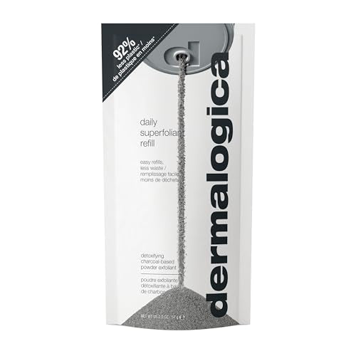 Dermalogica Daily Superfoliant, Charcoal Face Exfoliator, Refill, 2 oz