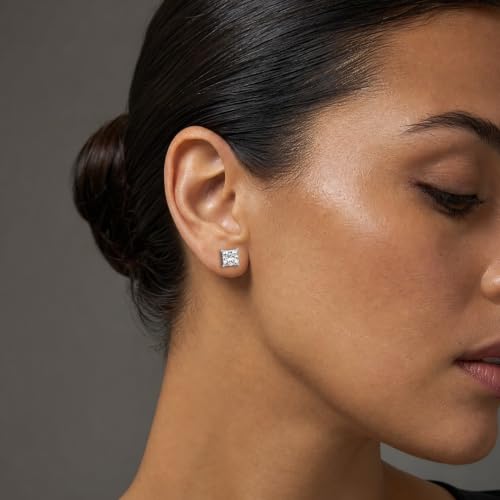 Houston Diamond District 1.51 Carat Lab Grown Diamond Stud Earrings