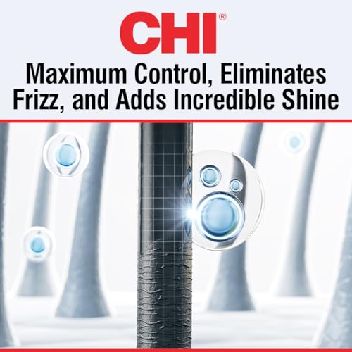 CHI Straight Guard Smoothing Styling Cream, Frizz Control & Hair Smoothness, Lightweight Anti‑Humidity Hair Styling Cream for All Hair Types, 8.5 Oz
