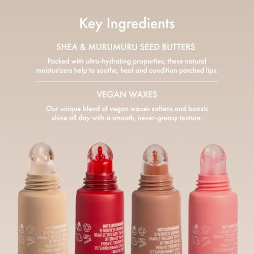 Summer Fridays Lip Butter Balm - Hydrating Overnight Lip Mask + Clear Gloss for Instant Shine - With Nourishing Shea Butter - Everyday Makeup + Skincare Summer Essentials - Vegan - Sweet Mint (.5 Oz)