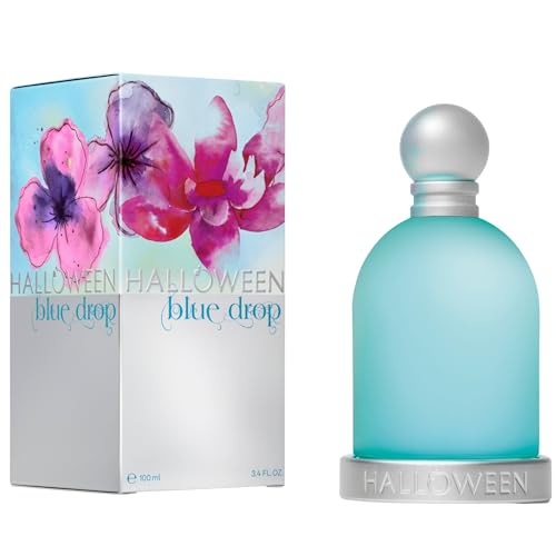 Halloween Blue Drop Eau de Toilette For Women, Citrus Floral, 3.4 Fl Oz