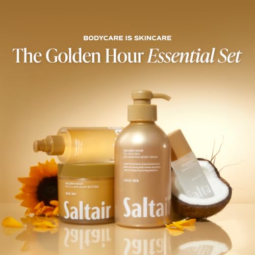 Saltair Multi-Lipid Body Butter | Golden Hour Ceramide Cream | 10 oz