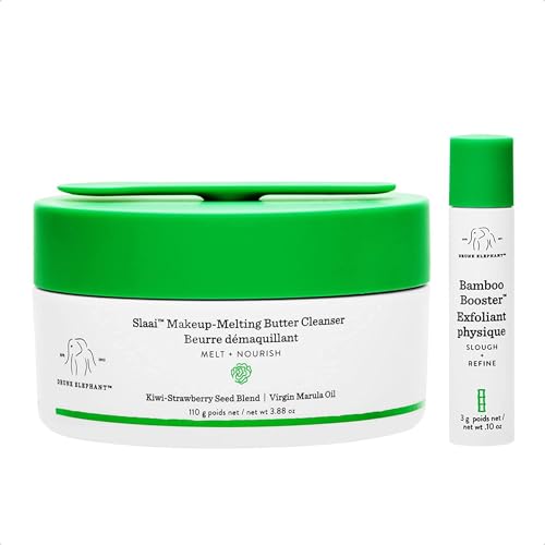 Drunk Elephant Slaai Makeup-Melting Butter Cleanser - 110 g/3.88 oz - Cleansing Balm - Clean Clinical Skincare - Cruelty-Free - Dermatologist-Tested - Free of Essential Oils, Silicones, and Fragrance