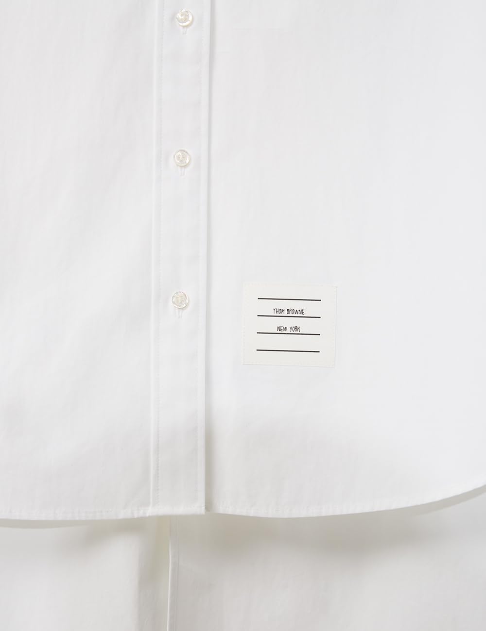 Thom Browne, Pre-loved Women's Open Back Twisted Shirt, Small, White