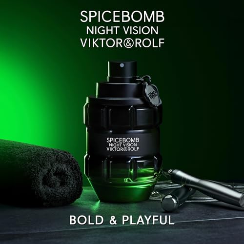 Viktor&Rolf Spicebomb Nightvision Eau de Toilette Spicy Cologne - 3 Fl Oz