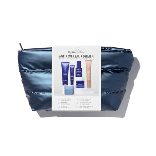 HydroPeptide Age Reversal Regimen Anti-Aging Travel Kit, Daily Skincare Set