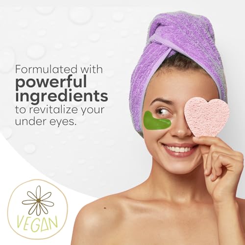 BLOOMORA Variety Under Eye Patches (20 Pairs) - Eye Mask for Dark Circles, Puffiness & Wrinkles Care - 5 Varieties with Hyaluronic Acid, Green Tea, Rose, 24K Gold and Retinol & Collagen