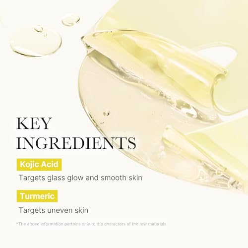 medicube Jelly Gel Mask with Brightening Kojic Acid Turmeric, 4EA