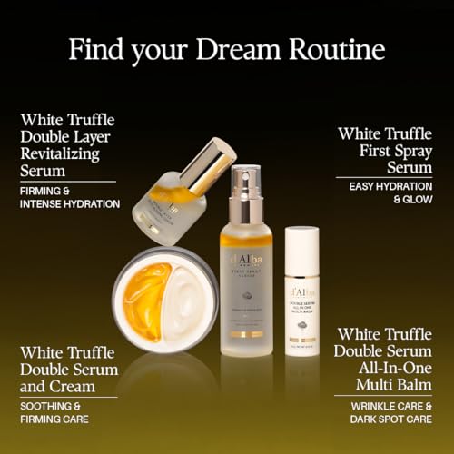 d'alba Piedmont White Truffle Double Serum All-in-one Multi Balm (0.35 oz)