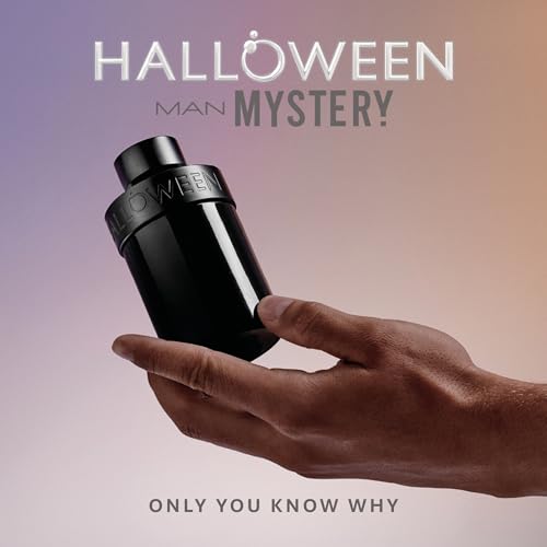 Halloween Man Mystery Eau de Parfum for Men, Woody Aromatic Perfume