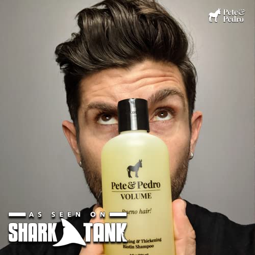 Pete & Pedro Volume Daily Shampoo Biotin, Thickening, Strengthening, 8.5 oz