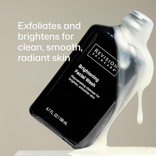 Revision Skincare Brightening Face Wash with AHA & BHA Exfoliants