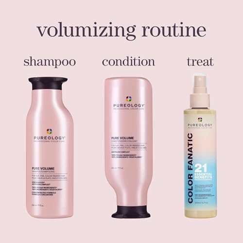 Pureology Pure Volume Shampoo – For Fine Hair, 9 fl oz