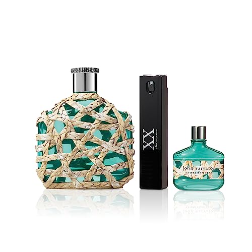 John Varvatos XX Artisan Teal Eau de Toilette 3-Piece Gift Set for Men