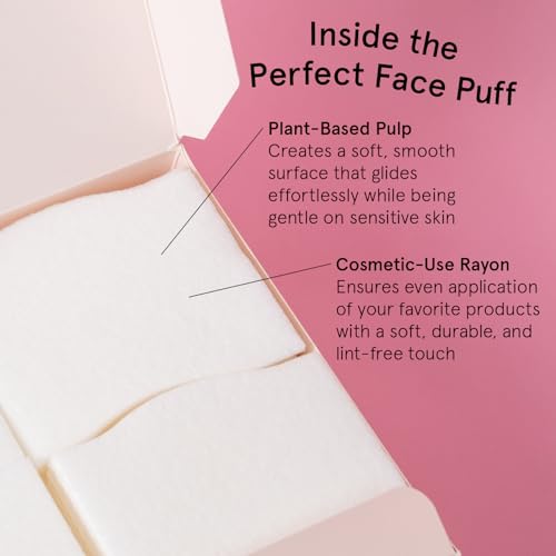 grace & stella Face Pads for Toner, Essence, and DIY Mask (100 Count)