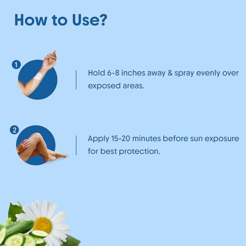 Aravi Organic Dual Mineral Sunscreen Spray Mist SPF 50 | Broad Spectrum | Water Resistant 80 Mi | Lightweight, No White Cast | Reef Safe + Oxybenzone Free | Zinc Oxide & Titanium Dioxide | 3.3 fl oz