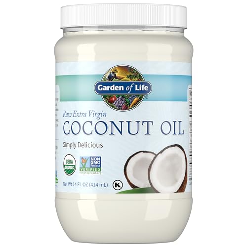 Garden of Life Organic Coconut Oil, Raw Extra Virgin, 27 Servings