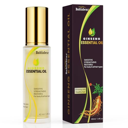 Bablabear Hair Oil Serum - Macadamia & Argan Oil Conditioning Treatment For Frizzy, Dry & Damaged Hair | Shine & Smoothness | Fast-Absorbing