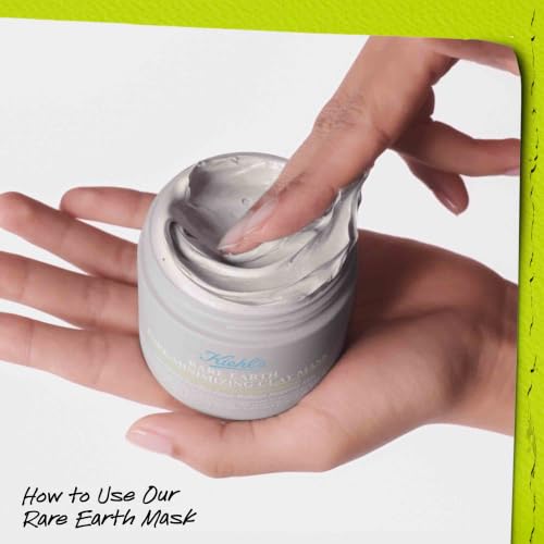 Kiehl's - Rare Earth Clay Face Mask - Minimizes Pores - Facial Mask