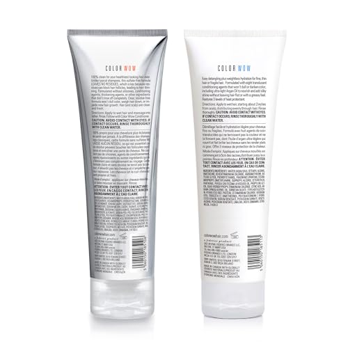COLOR WOW Dream Clean Duo – Fine to Normal Shampoo and Conditioner Set