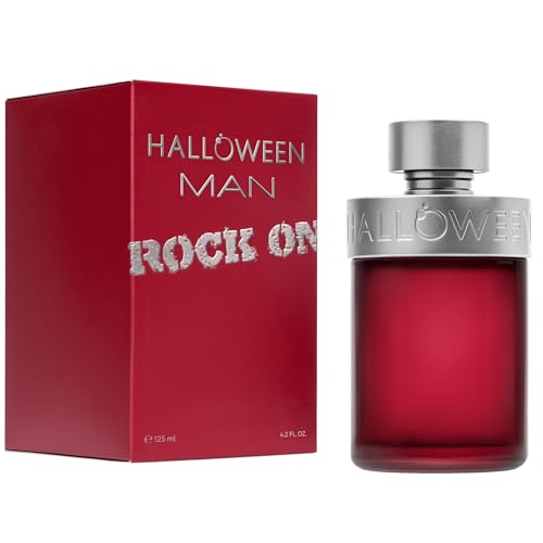 Halloween Man Rock On Eau de Toilette for Men, Woody Aromatic, 4.2 Fl Oz