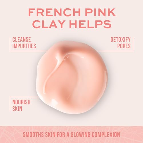 Freeman Exotic Blends French Pink Clay Peel Off Face Mask, 6 fl oz