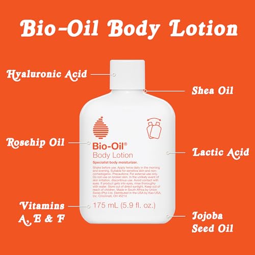 Bio-Oil Moisturizing Body Lotion, Dry & Sensitive Skin, 5.9 fl oz