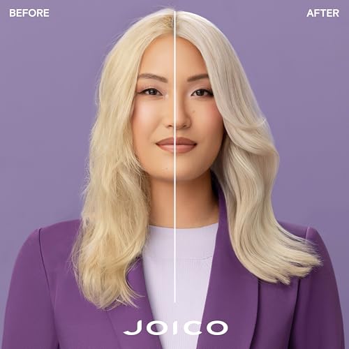 Joico Blonde Life Color Enhancing Masque | For Blonde Hair | Color Depositing Treatment | Maintain Unique Blonde Tones | Fortified With Monoi & Tamanu Oil | Violet | 5.1 Fl Oz