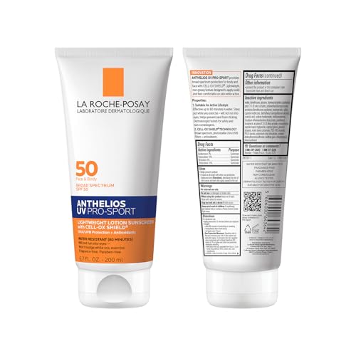 La Roche-Posay Anthelios UV Pro-Sport SPF 50 Face & Body Sunscreen 6.7oz