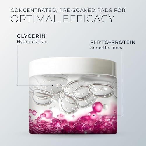 RoC Resurfacing Disks, Line Smoothing Exfoliating Makeup Remover Pads 28 CT