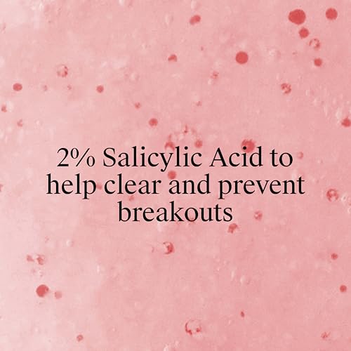 Neutrogena Oil-Free Acne Wash Pink Grapefruit Face Scrub with 2% Salicylic Acid & Vitamin C, Gentle Exfoliating Foaming Cleanser for Acne-Prone Skin, 6.7 fl. oz