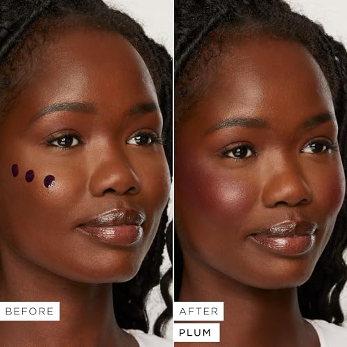 tarte maneater satin blush cheek plump – Lightweight Liquid Blush Infused with Coconut Water, Hyaluronic Acid & Vitamin E for a Hydrated Cheek Tint, Vegan & Cruelty-Free, full size, plum