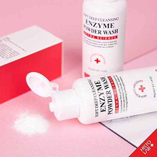 HISTOLAB Soft Deep Cleansing Enzyme Powder Wash – Korean Skincare | 50g NET WT./1.8oz
